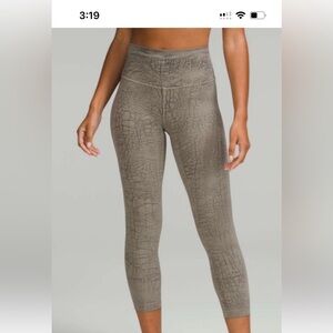 lululemon athletica Sage Green Leggings